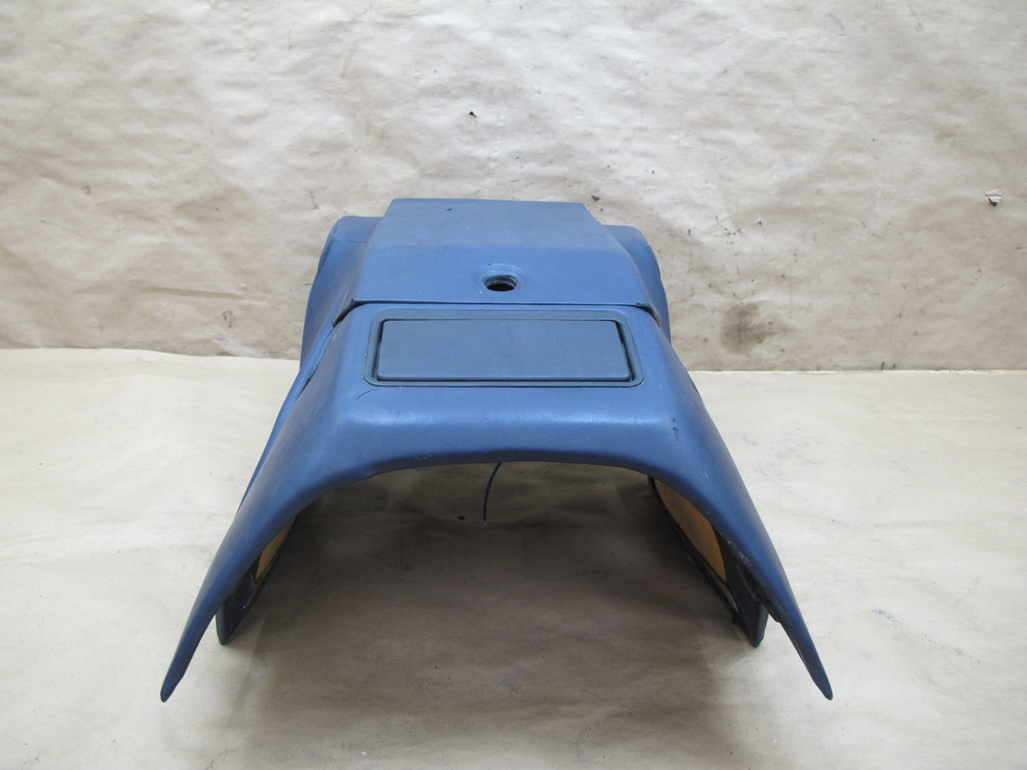 1983-1991 Porsche 928 S Rear Center Console Arm Rest Storage Compartment Black
