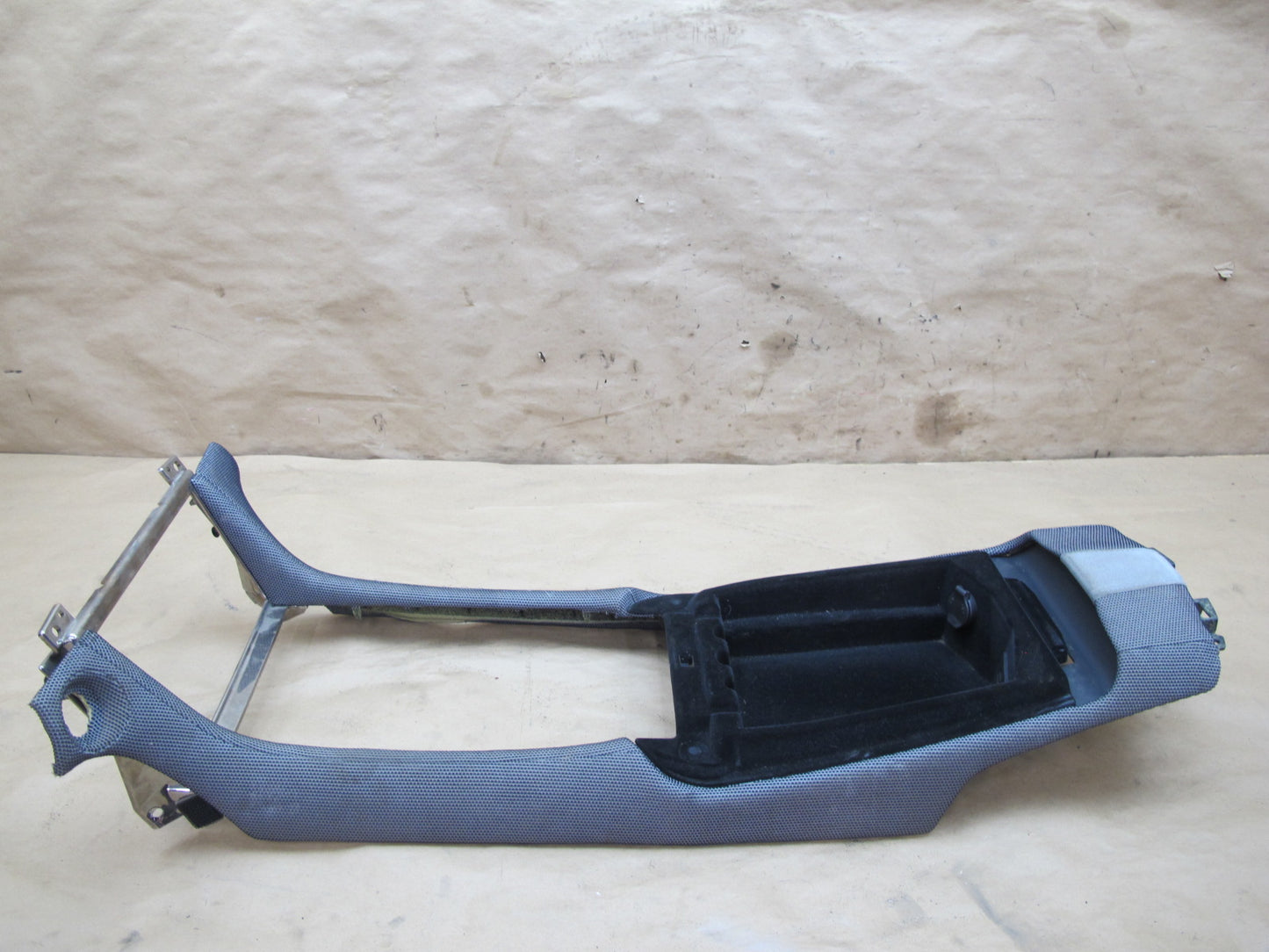 11-12 Fisker Karma Front Center Console Armrest Storage Trim Cover Panel OEM