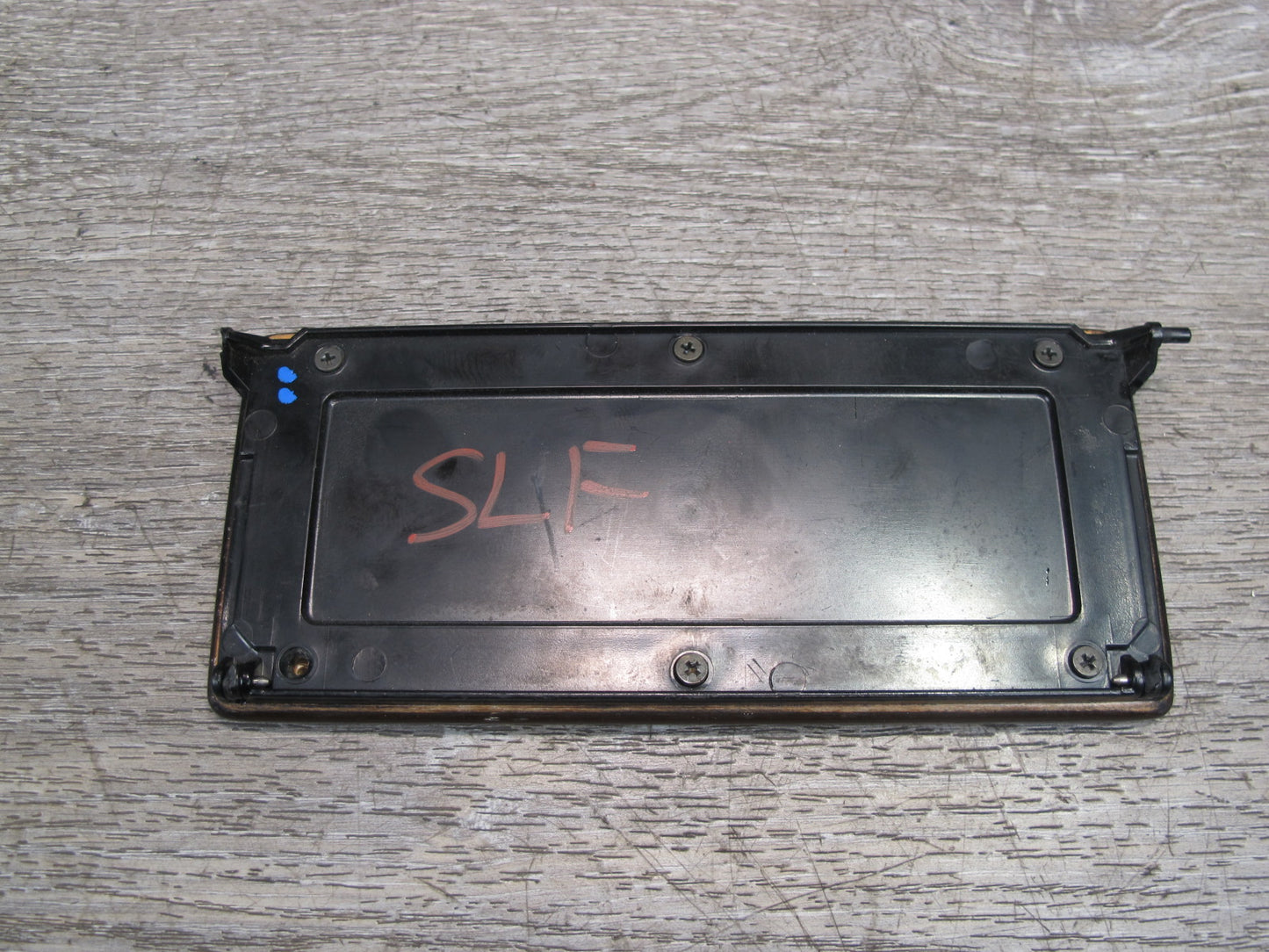 96-02 Mercedes R129 SL600 Dash Console Door Wood Trim Bezel Panel Set OEM