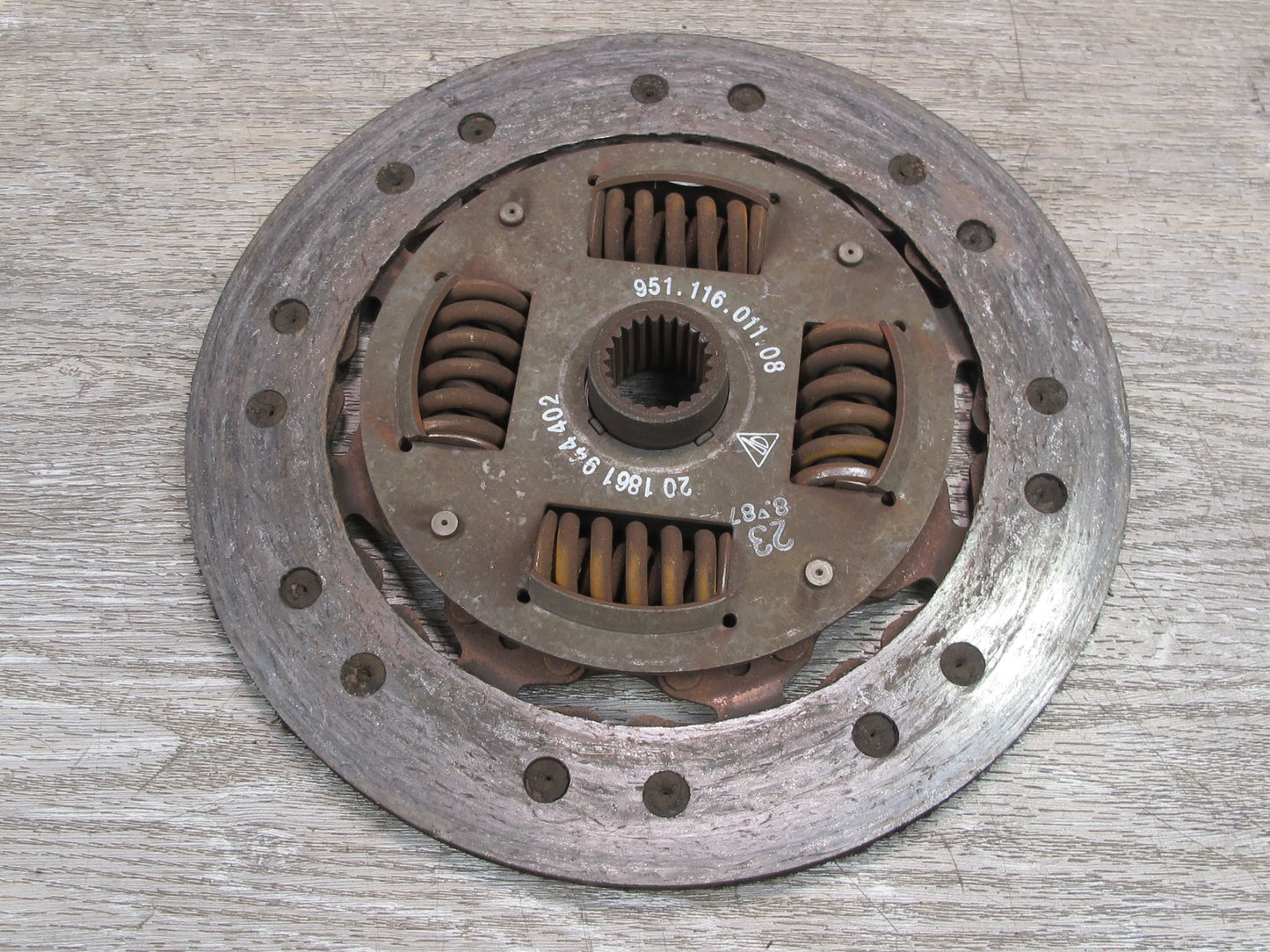 86-89 Porsche 944 Turbo 951 MT Manual Trans Clutch Flywheel Pressure Plate OEM