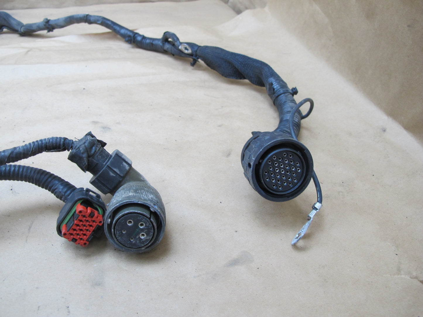 11-12 Fisker Karma Rear Electric Motor Wiring w High Voltage Power Cable OEM