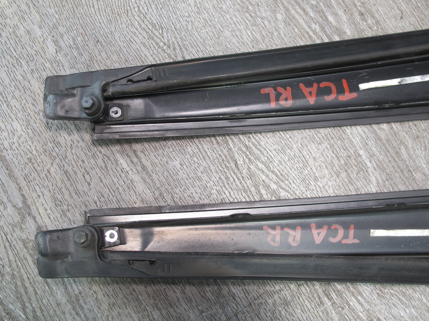 92-96 Toyota Cresta MARK2 JZX90 Door Exterior Pillar Trim Molding Set OEM