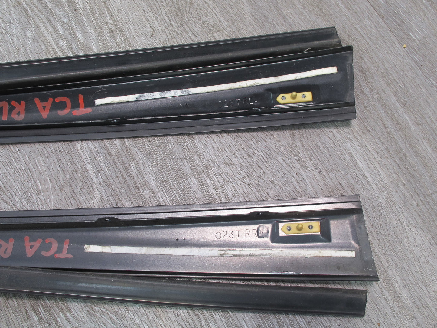 92-96 Toyota Cresta MARK2 JZX90 Door Exterior Pillar Trim Molding Set OEM