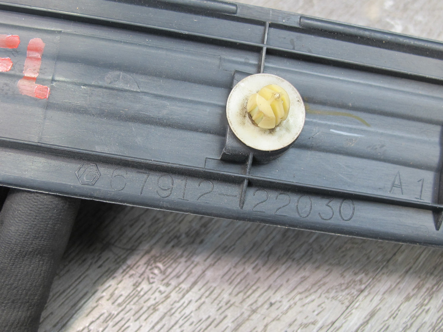 92-96 Toyota Cresta JZX90 Set of 3 Front & Rear Door Scuff Sill Plate Trim OEM