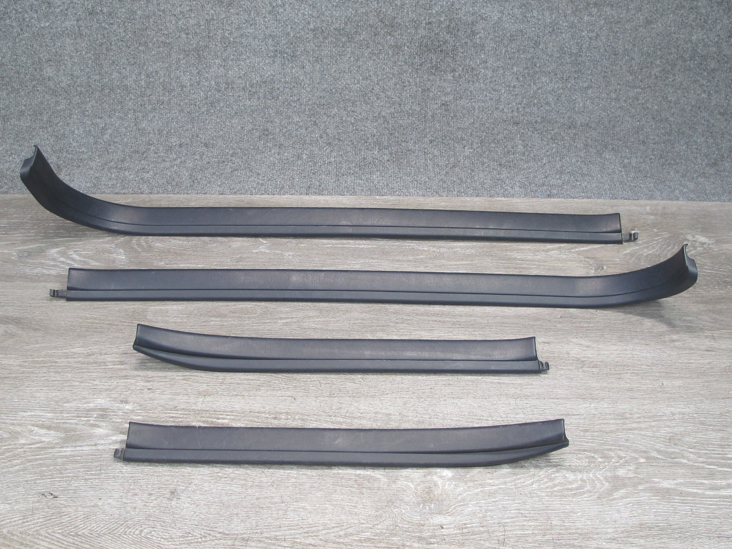 92-96 Toyota Cresta JZX90 Set of 4 Front & Rear Door Scuff Sill Plate Trim OEM