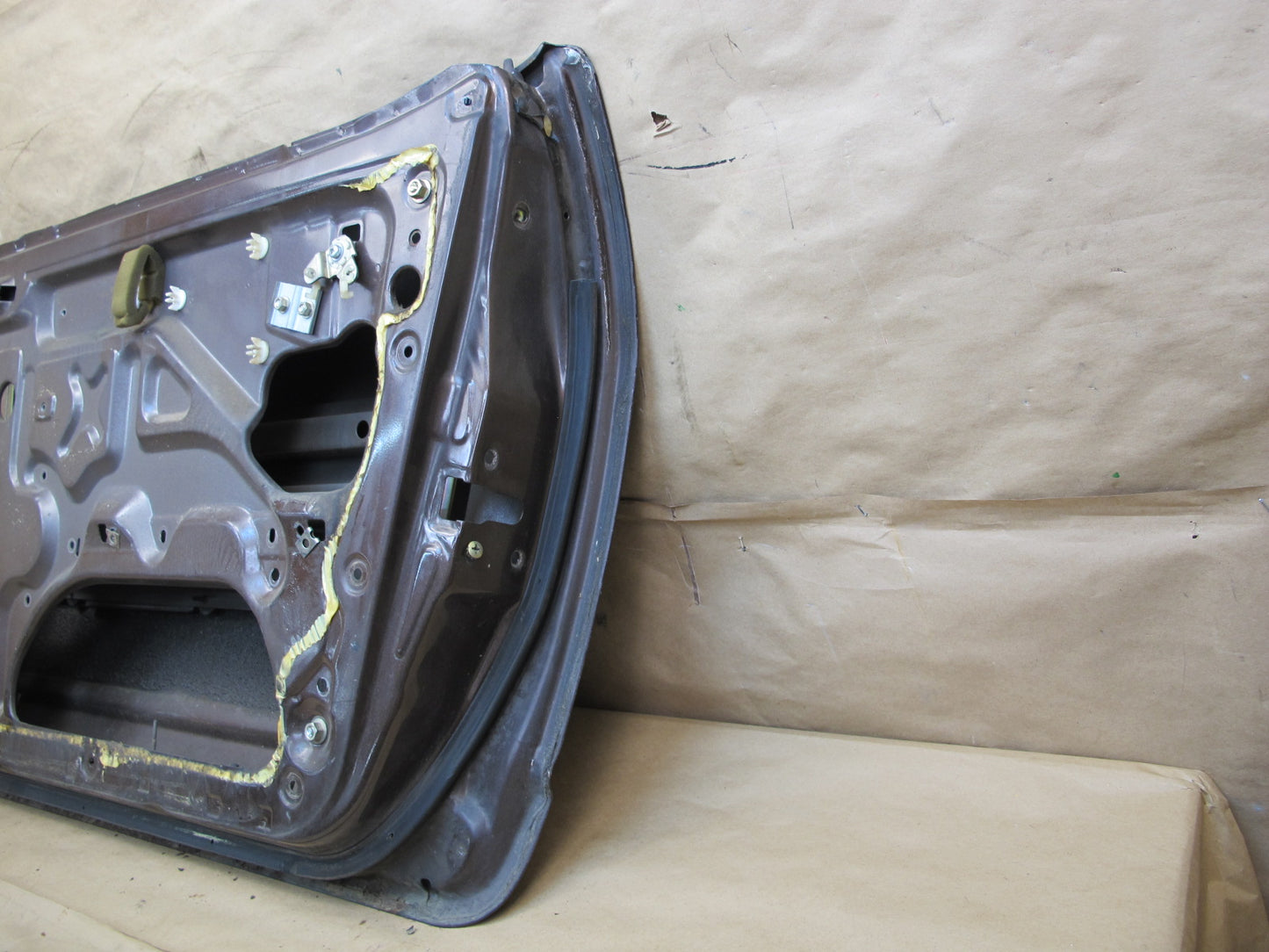 79-83 Datsun Nissan 280ZX S130 2+0 Right Passenger Door Shell Panel Brown OEM