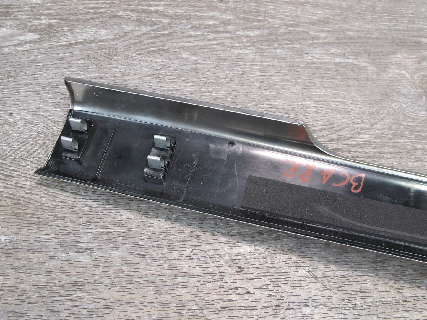 2006-2012 Bentley Flying Spur Rear Right & Left Side Door Sill Scuff Plate Set