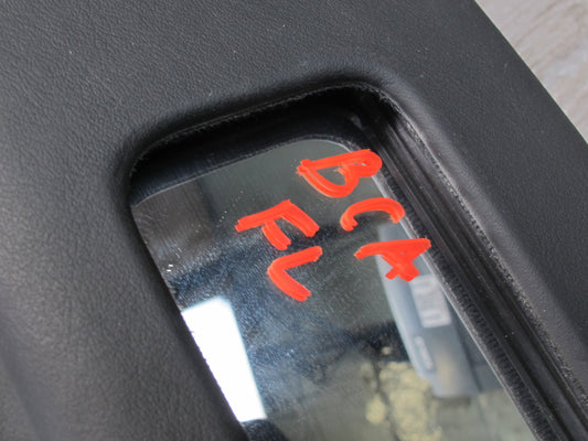 2006-2012 Bentley Flying Spur Front Left & Right Side Sun Visor Shade Black Set