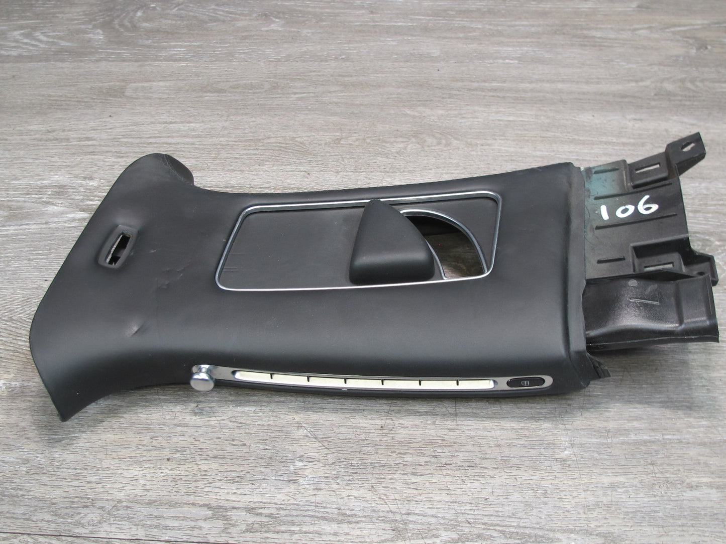 2006-2012 Bentley Flying Spur Right & Left Side B Pillar Upper Trim Cover Set