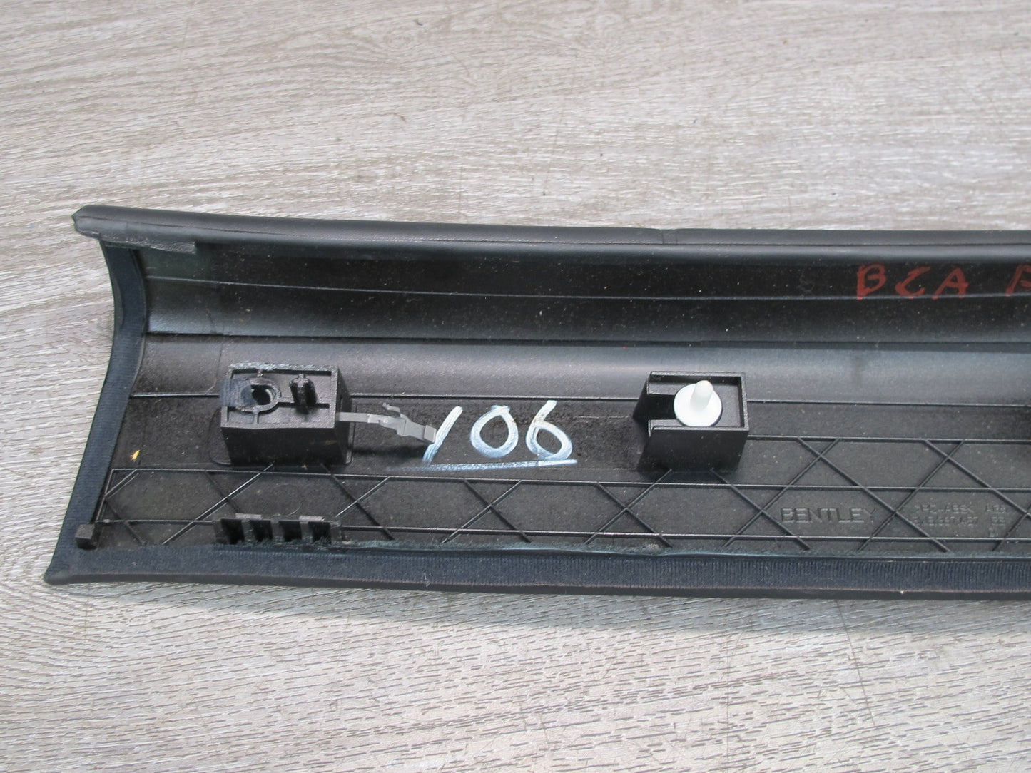 2006-2012 Bentley Flying Spur Front Right & Left Side A Upper Trim Cover Set