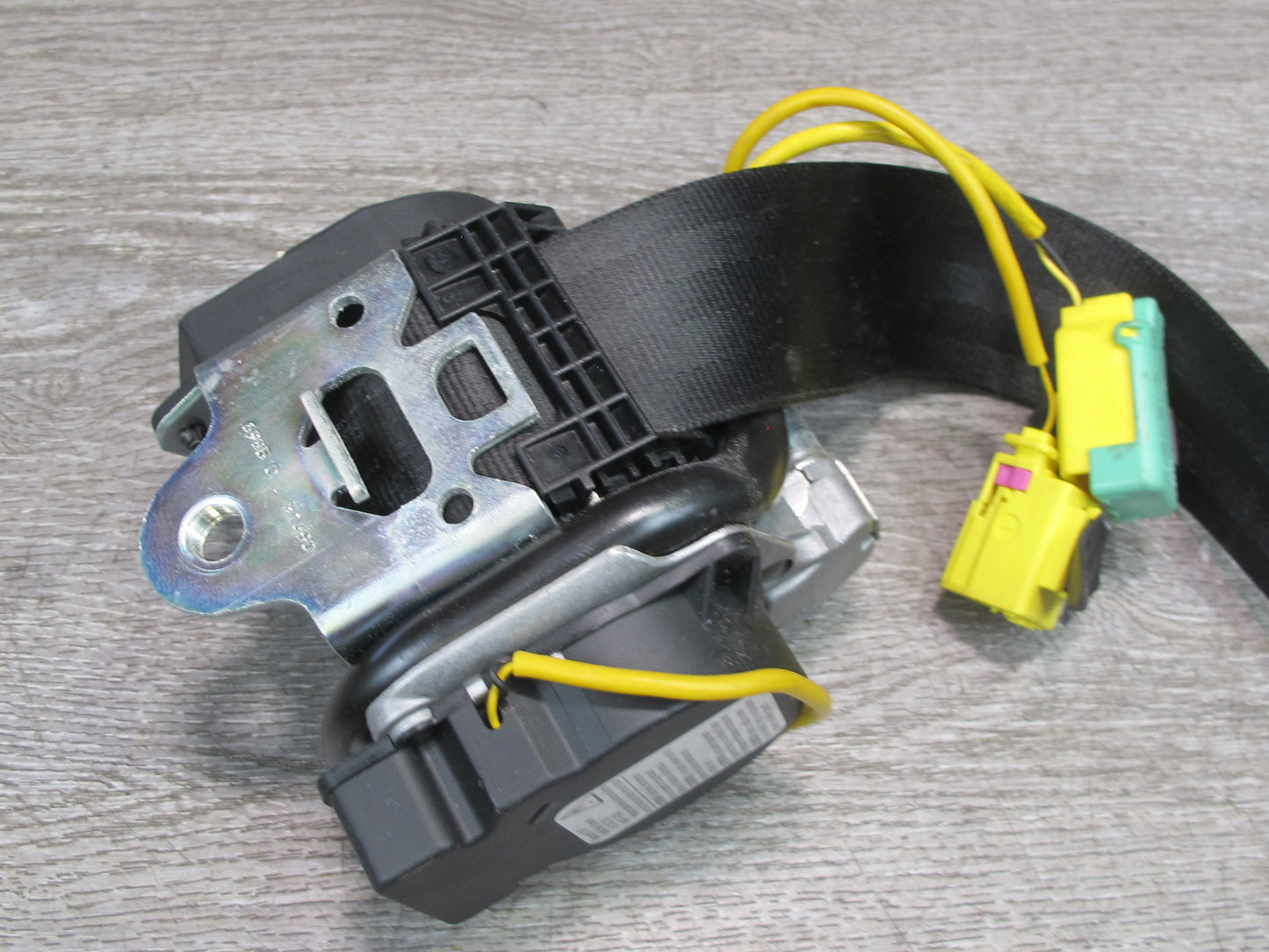06-12 BENTLEY CONTINENTAL FLYING SPUR FRONT RIGHT PASSENGER SIDE SEATBELT RETRACTOR OEM