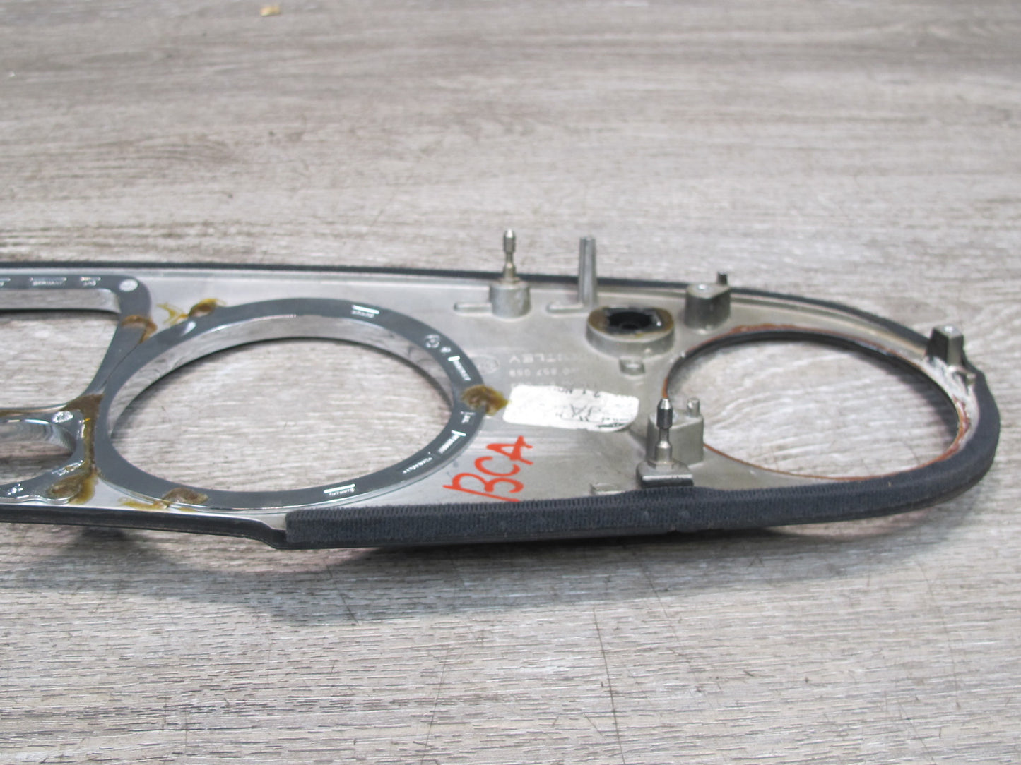 06-12 Bentley Continental Flying Spur Dash Speedometer Trim Bezel Panel