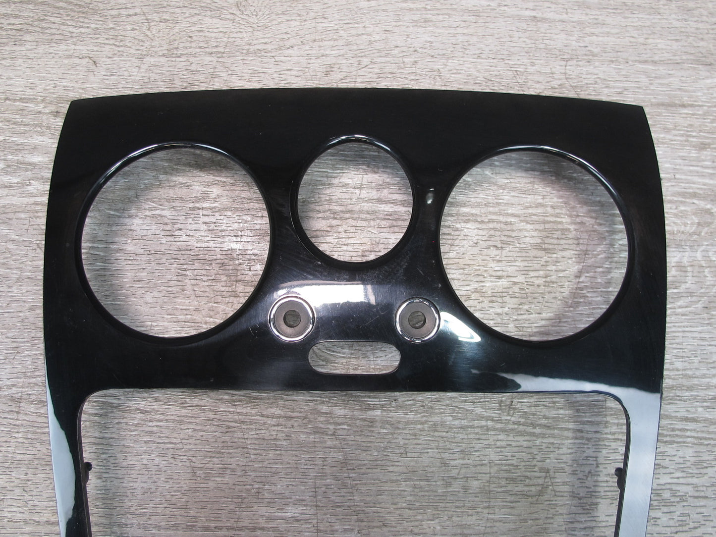 03-10 Bentley Continental GT Flying Spur Dash Center Radio Trim Bezel Panel