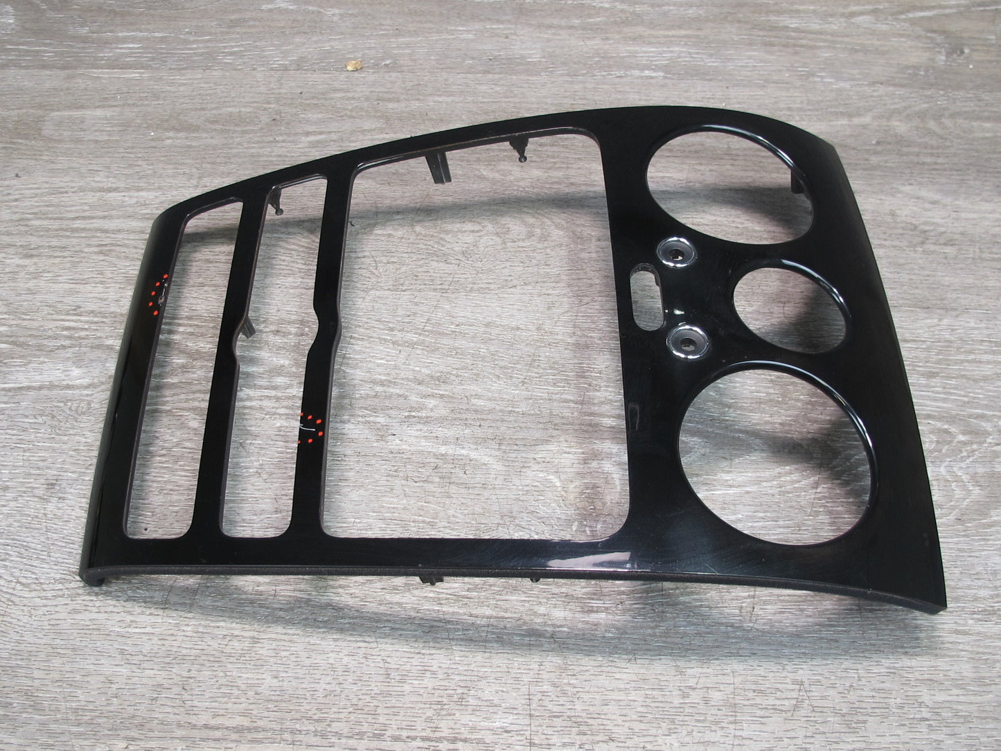 03-10 Bentley Continental GT Flying Spur Dash Center Radio Trim Bezel Panel