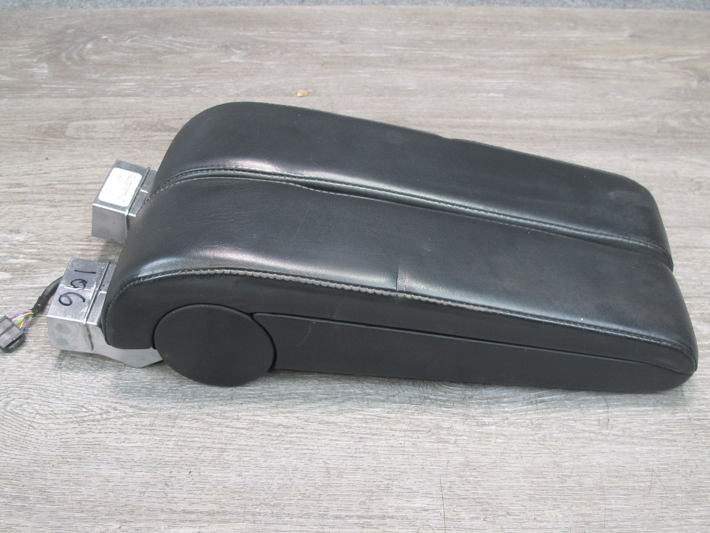 06-12 Bentley Continental Flying Spur Center Console Leather Armrest Set of 2