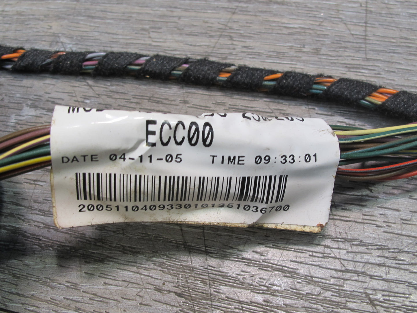 03-10 Bentley Continental Dash Instrument Panel Wire Wiring Harness 3W0971064F