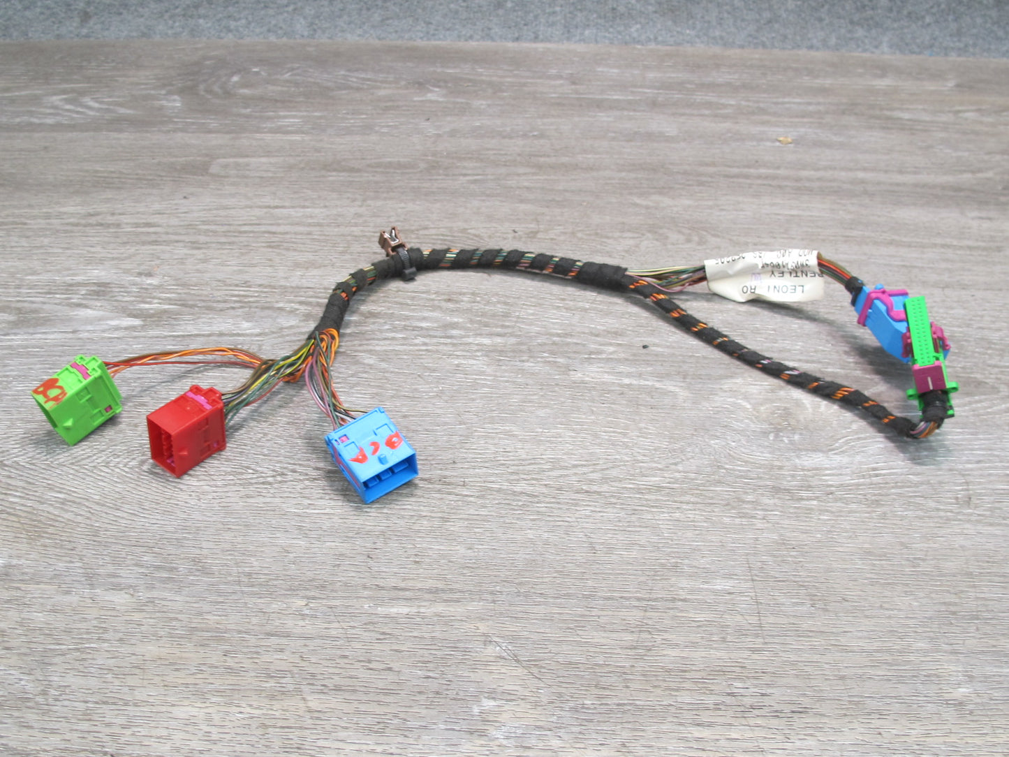 03-10 Bentley Continental Dash Instrument Panel Wire Wiring Harness 3W0971064F