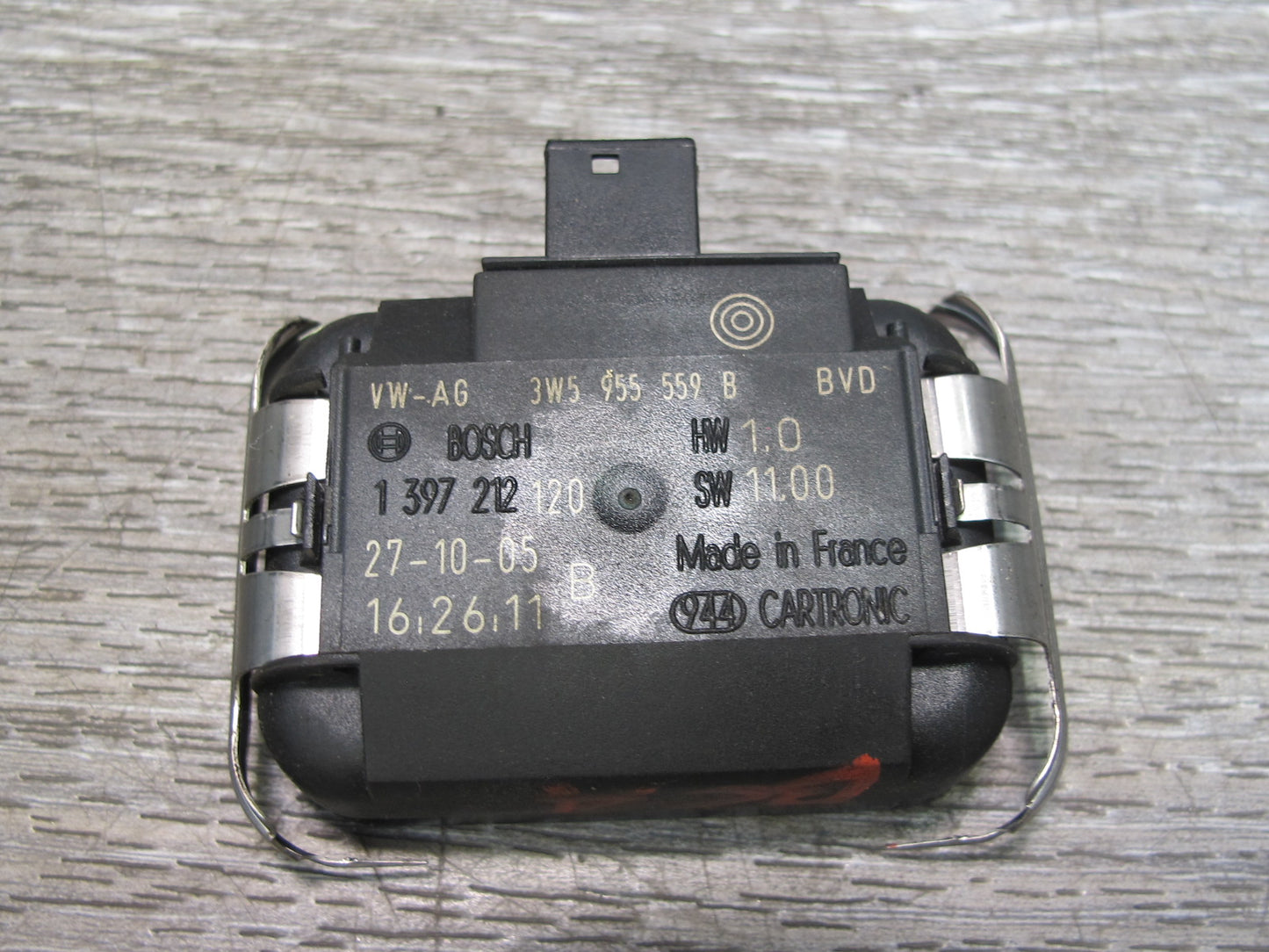 06-12 Bentley Continental Flying Spur Windshield Rain Sensor 3W5955559B