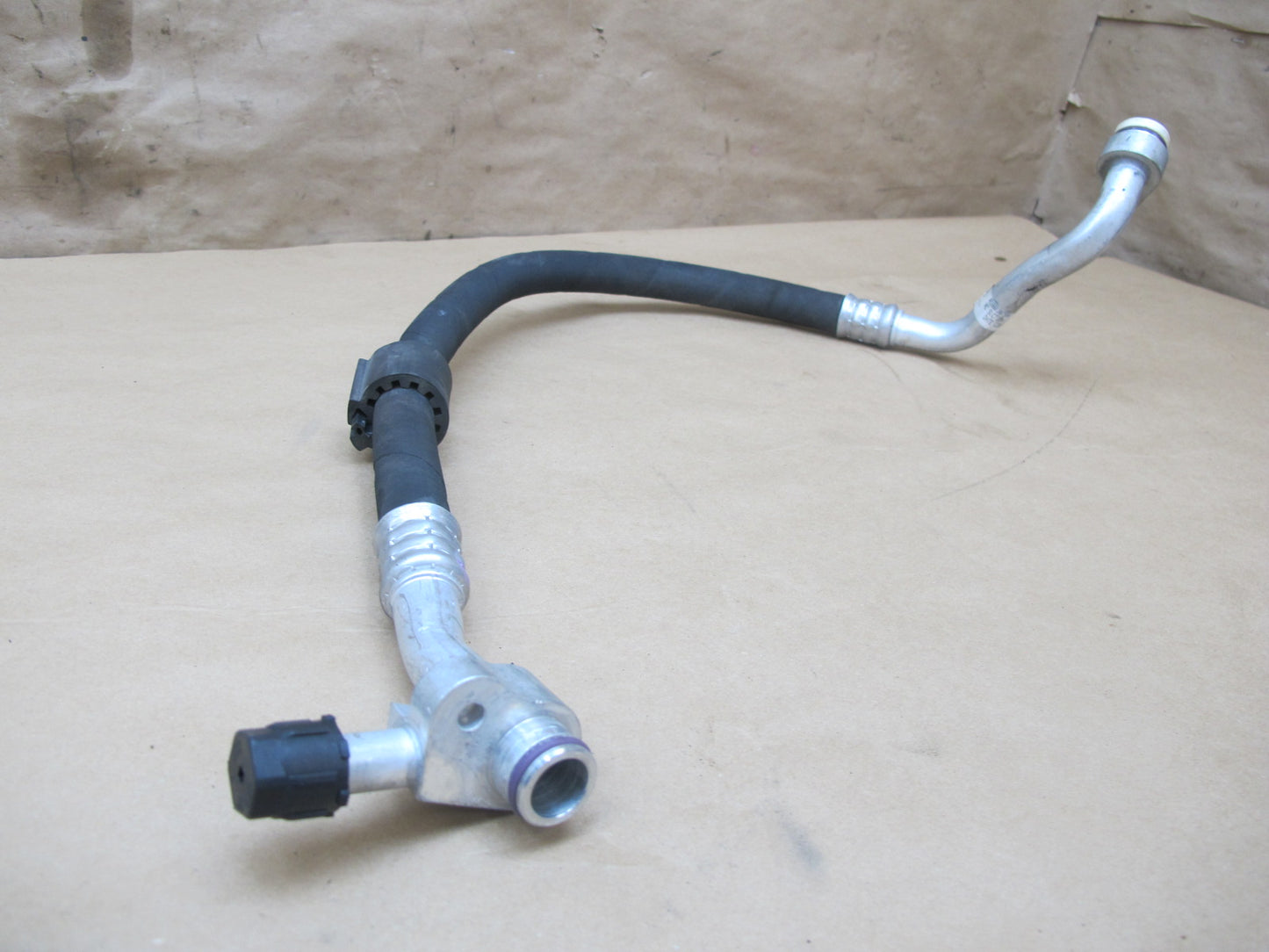 12-15 Mercedes W166 ML350 A/C Air Condition Hose Pipe Line Valve Set OEM