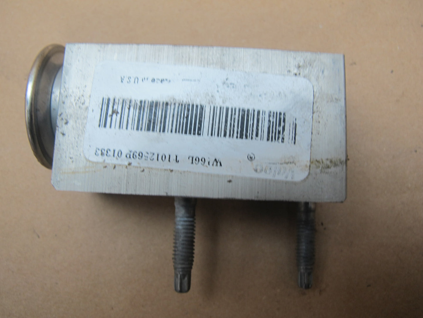 12-15 Mercedes W166 ML350 A/C Air Condition Hose Pipe Line Valve Set OEM
