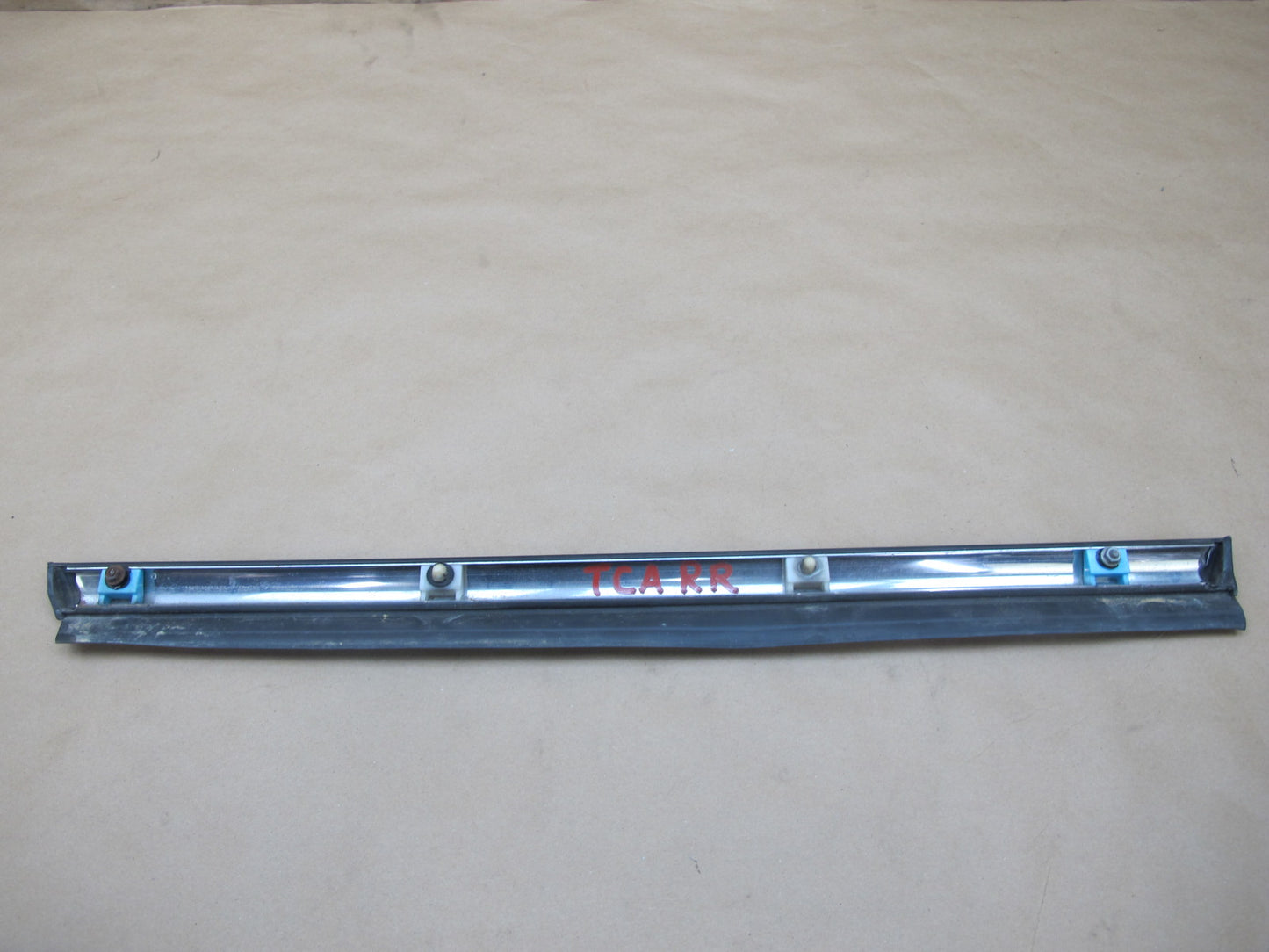 92-96 Toyota Cresta MARK2 JZX90 Set of 2 Rear Door Window Inner Trim Molding