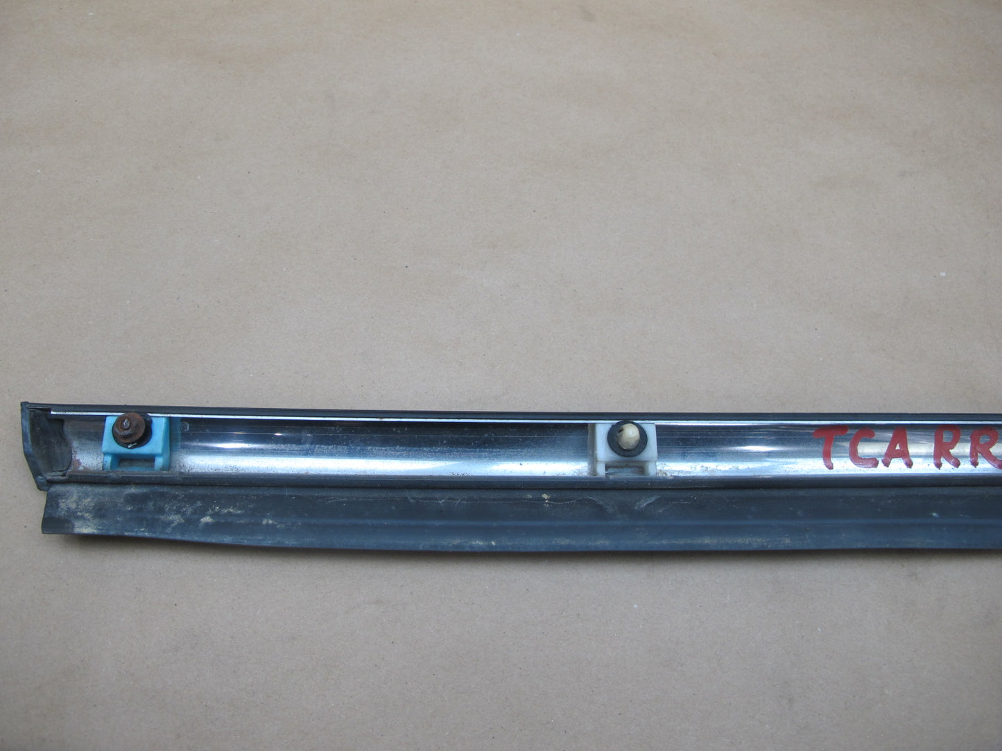 92-96 Toyota Cresta MARK2 JZX90 Set of 2 Rear Door Window Inner Trim Molding