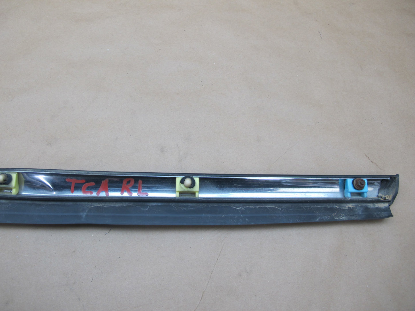 92-96 Toyota Cresta MARK2 JZX90 Set of 2 Rear Door Window Inner Trim Molding