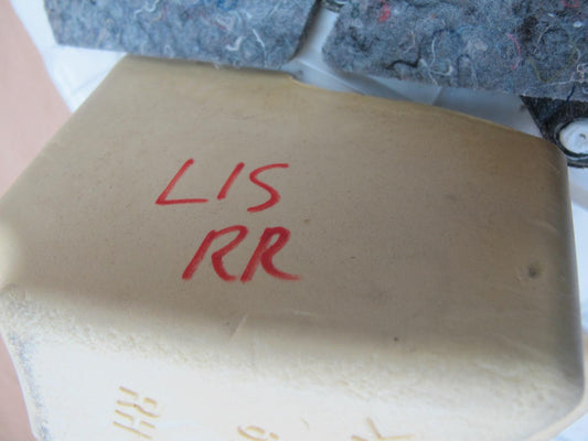 10-15 Lexus IS250 Convertible Rear Quarter Interior Trim Cover Panel Set OEM