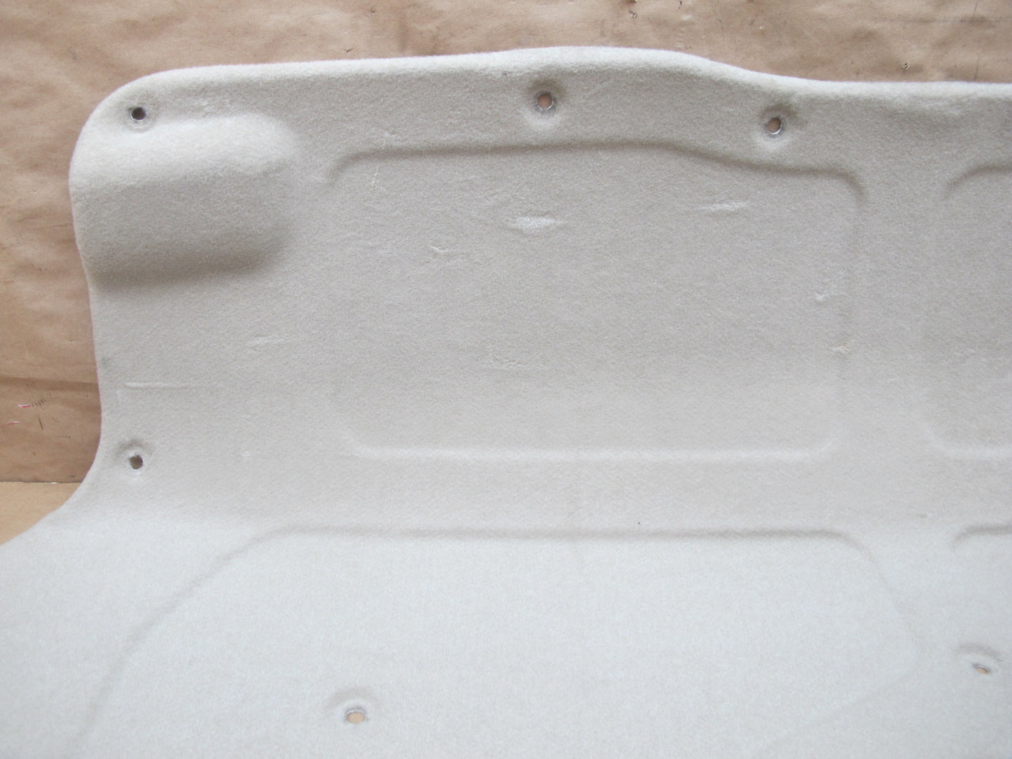10-11 Lexus IS350 IS250 Convertible Rear Trunk Lid Trim Carpet Liner Panel OEM