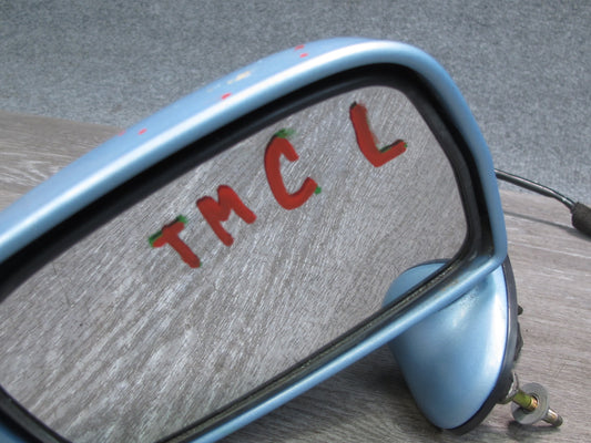 00-05 Toyota MR2 Spyder Left Driver Side Power Door Mirror Blue OEM