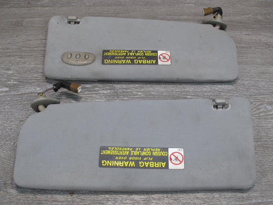 02-05 Lexus JCE10L IS300 Set of 2 Front Left & Right Sun Visor w Homelink OEM