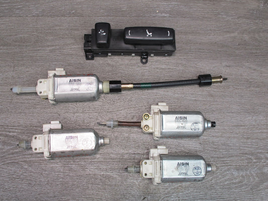 01-05 Lexus JCE10L IS300 Front Right Seat Adjustment Motor Switch Set OEM