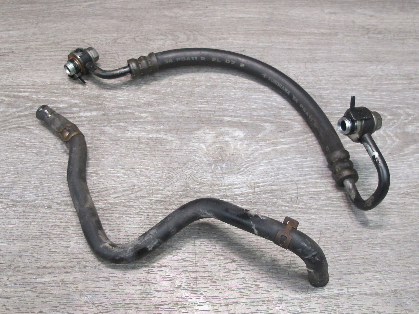92-96 Toyota Cresta JZX90 Hydraulic Fan Pressure Hose Pipe Line Tank Set OEM