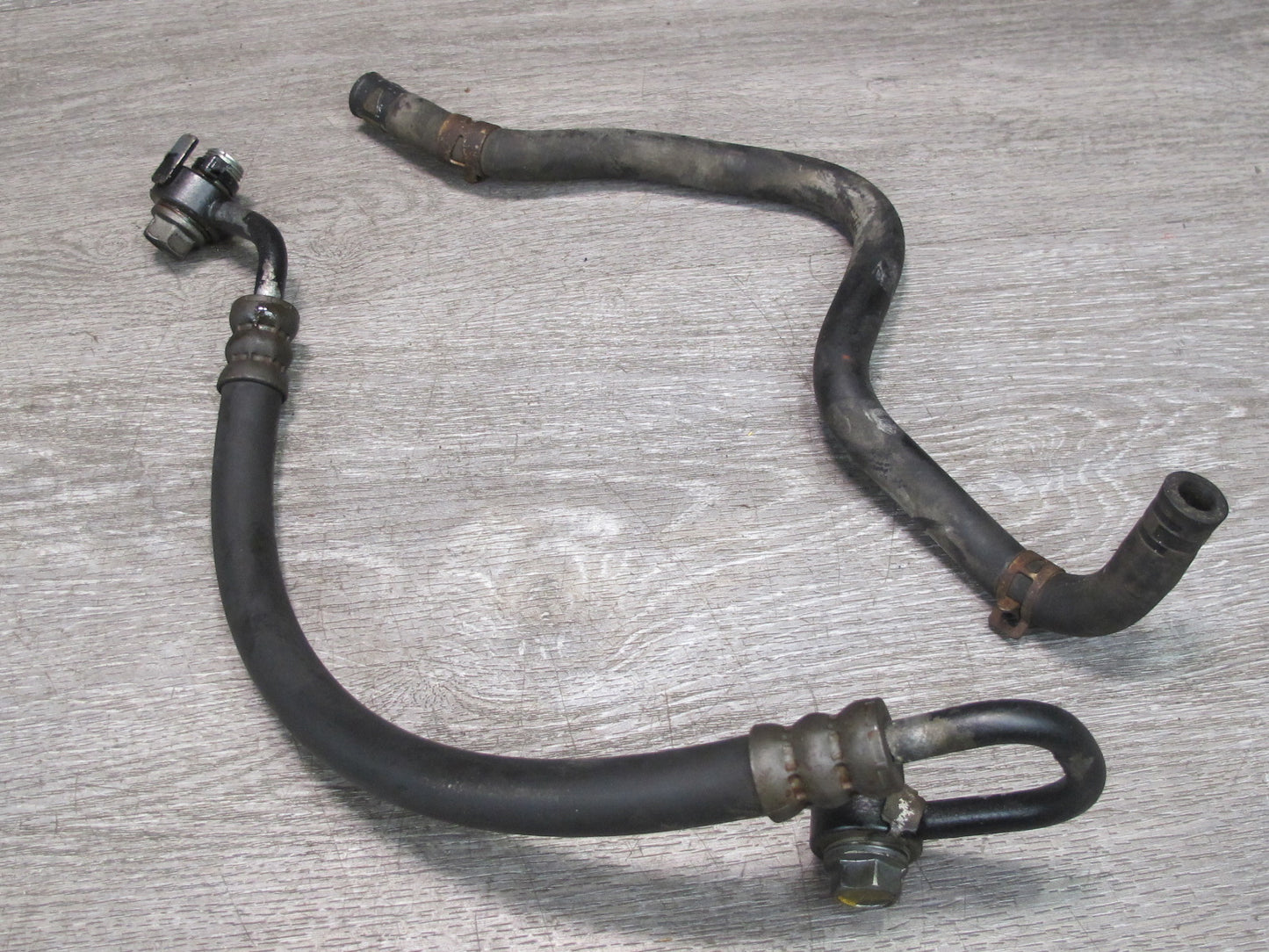92-96 Toyota Cresta JZX90 Hydraulic Fan Pressure Hose Pipe Line Tank Set OEM