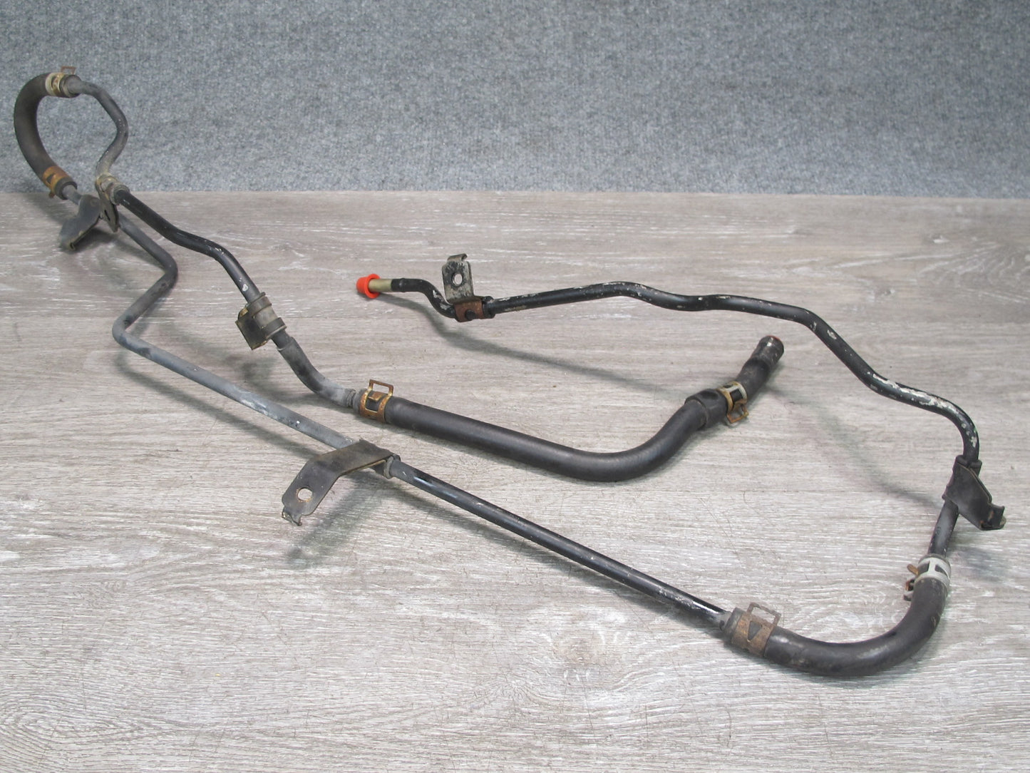 92-96 Toyota Cresta JZX90 Hydraulic Fan Pressure Hose Pipe Line Tank Set OEM