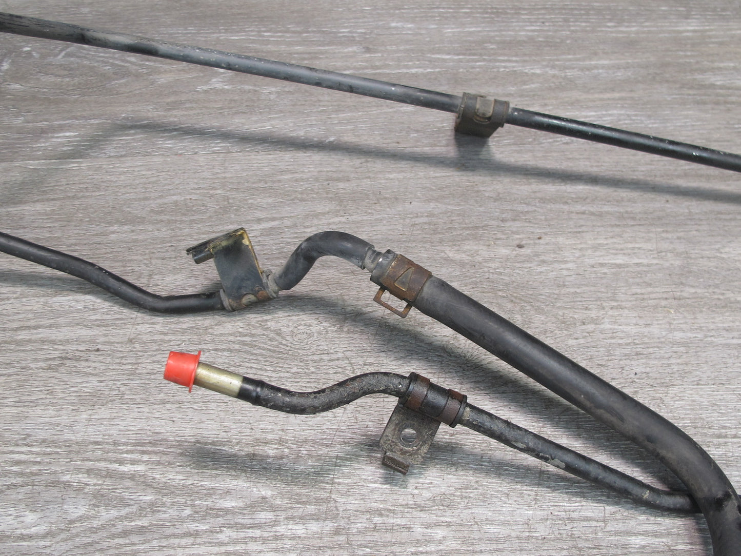 92-96 Toyota Cresta JZX90 Hydraulic Fan Pressure Hose Pipe Line Tank Set OEM