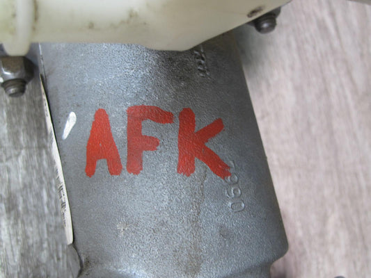 11-12 Fisker Karma Brake Master Cylinder w Tank Reservoir & Hose Pipe Line OEM