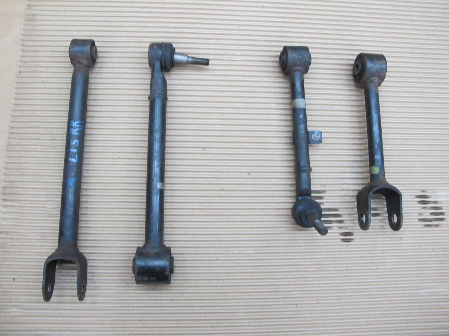 10-15 Lexus IS250 Convert Set of 4 Rear Right Side Suspension Control Arm OEM