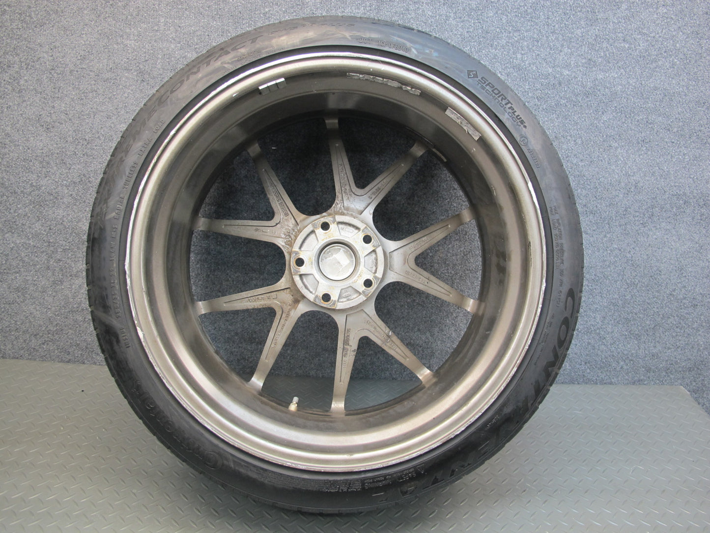 11-18 Porsche Cayenne 958 Verde Axis V99 R22" Wheel Rim 22x10.5J ET48 W/ Tire