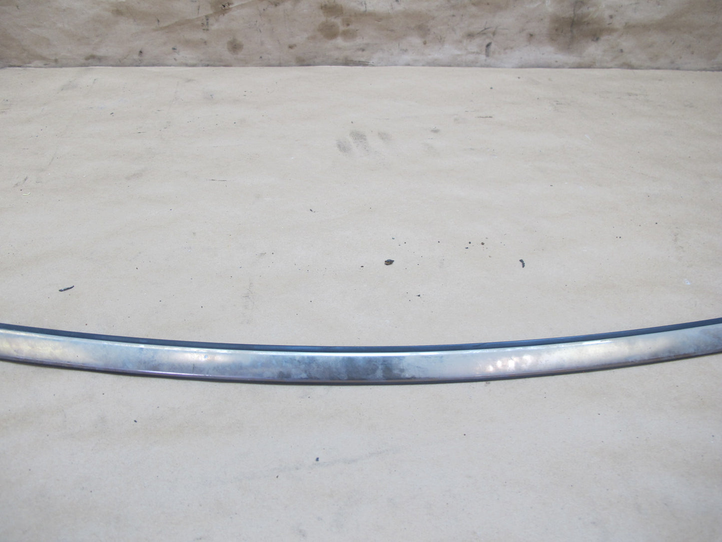 03-08 Mercedes R230 Set of 3 Front Windshield Chrome Trim Molding Strip OEM