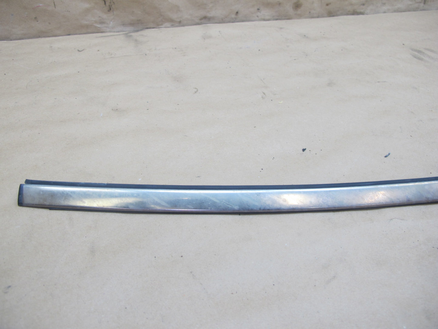 03-08 Mercedes R230 Set of 3 Front Windshield Chrome Trim Molding Strip OEM