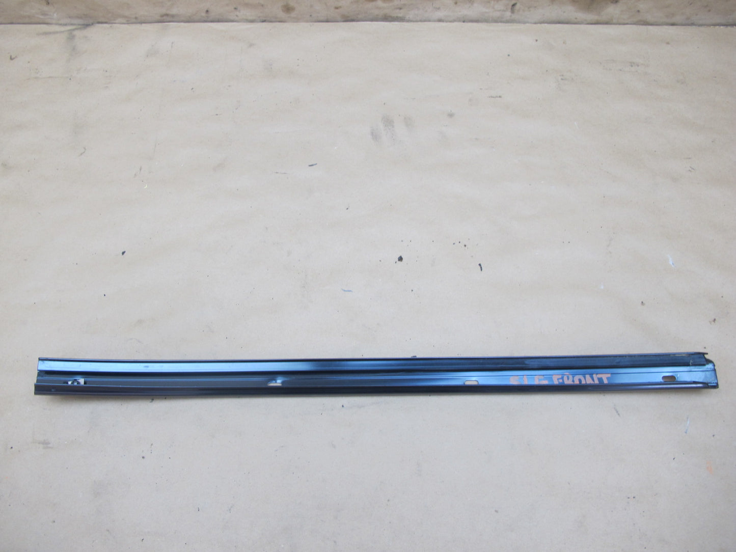 03-08 Mercedes R230 Set of 3 Front Windshield Chrome Trim Molding Strip OEM