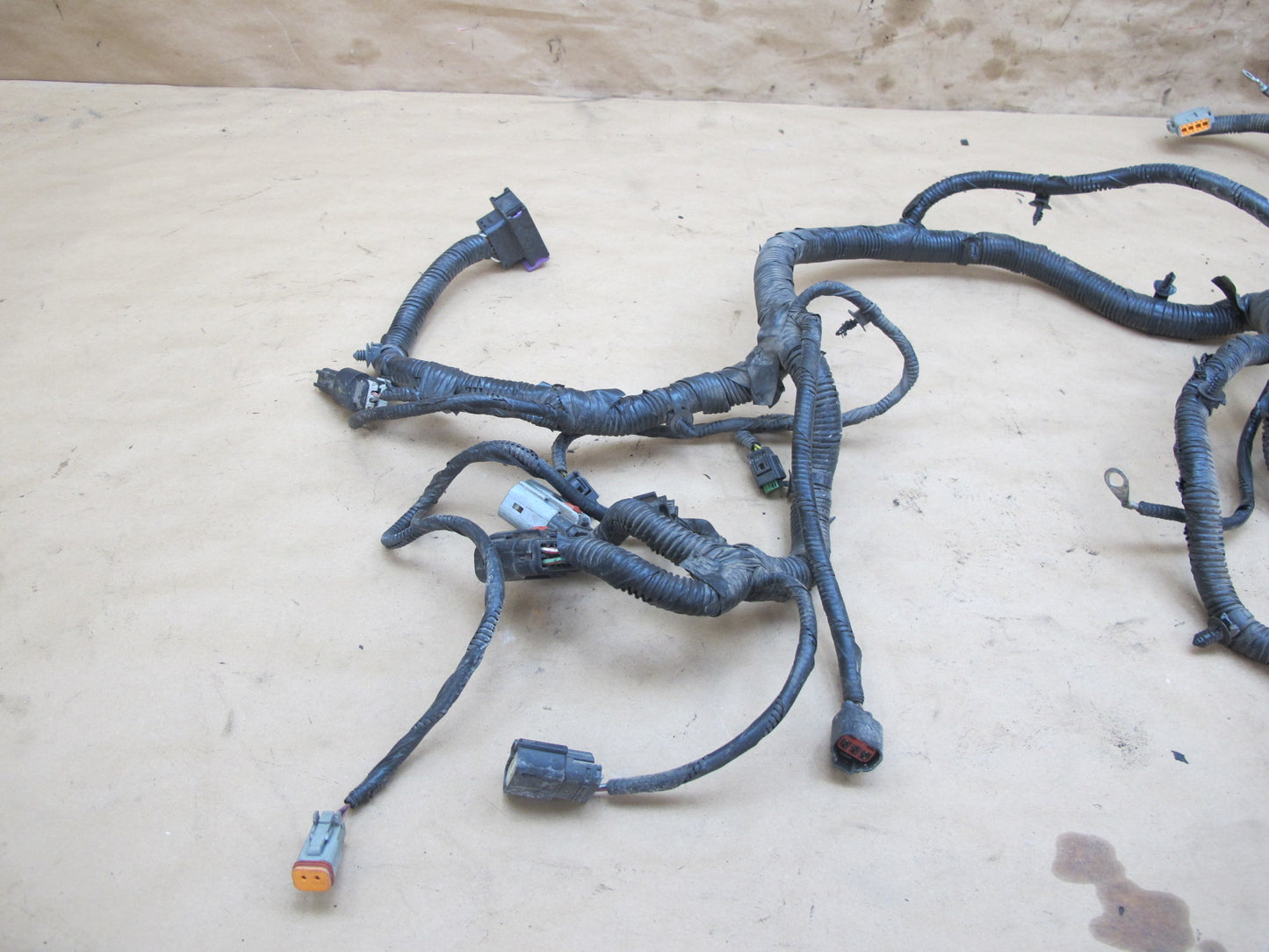 11-12 Fisker Karma Rear Subframe Trunk Body Wire Wiring Harness OEM