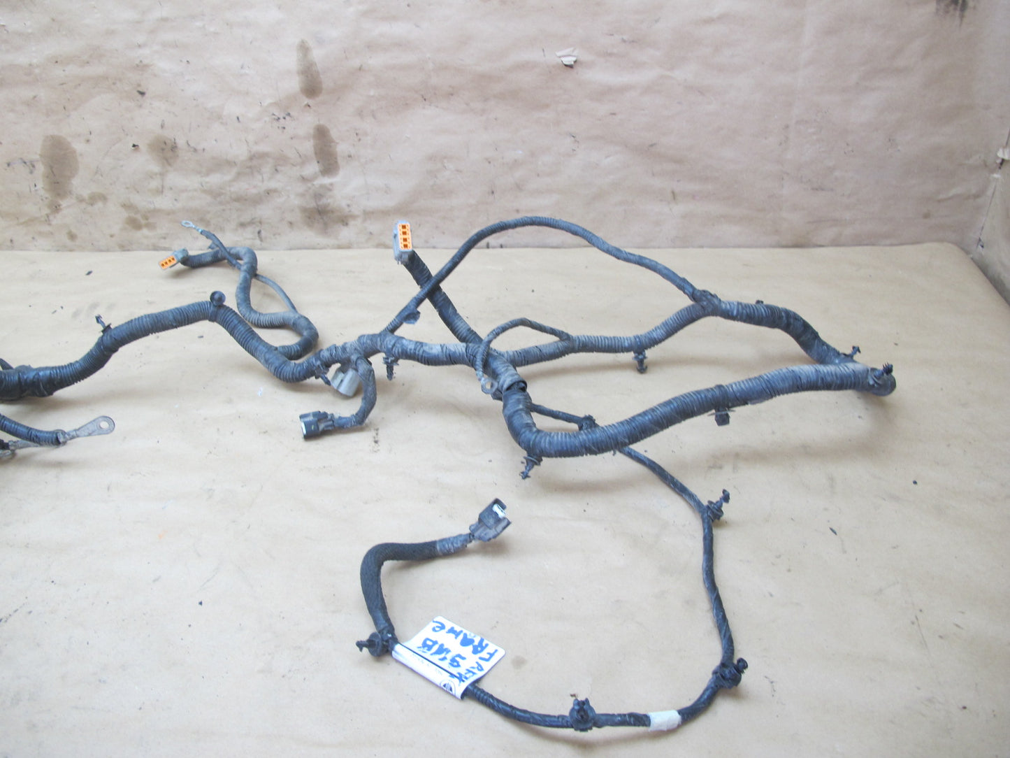 11-12 Fisker Karma Rear Subframe Trunk Body Wire Wiring Harness OEM