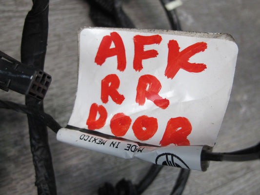 11-12 Fisker Karma Front & Rear Left & Right Door Wire Wiring Harness Set OEM