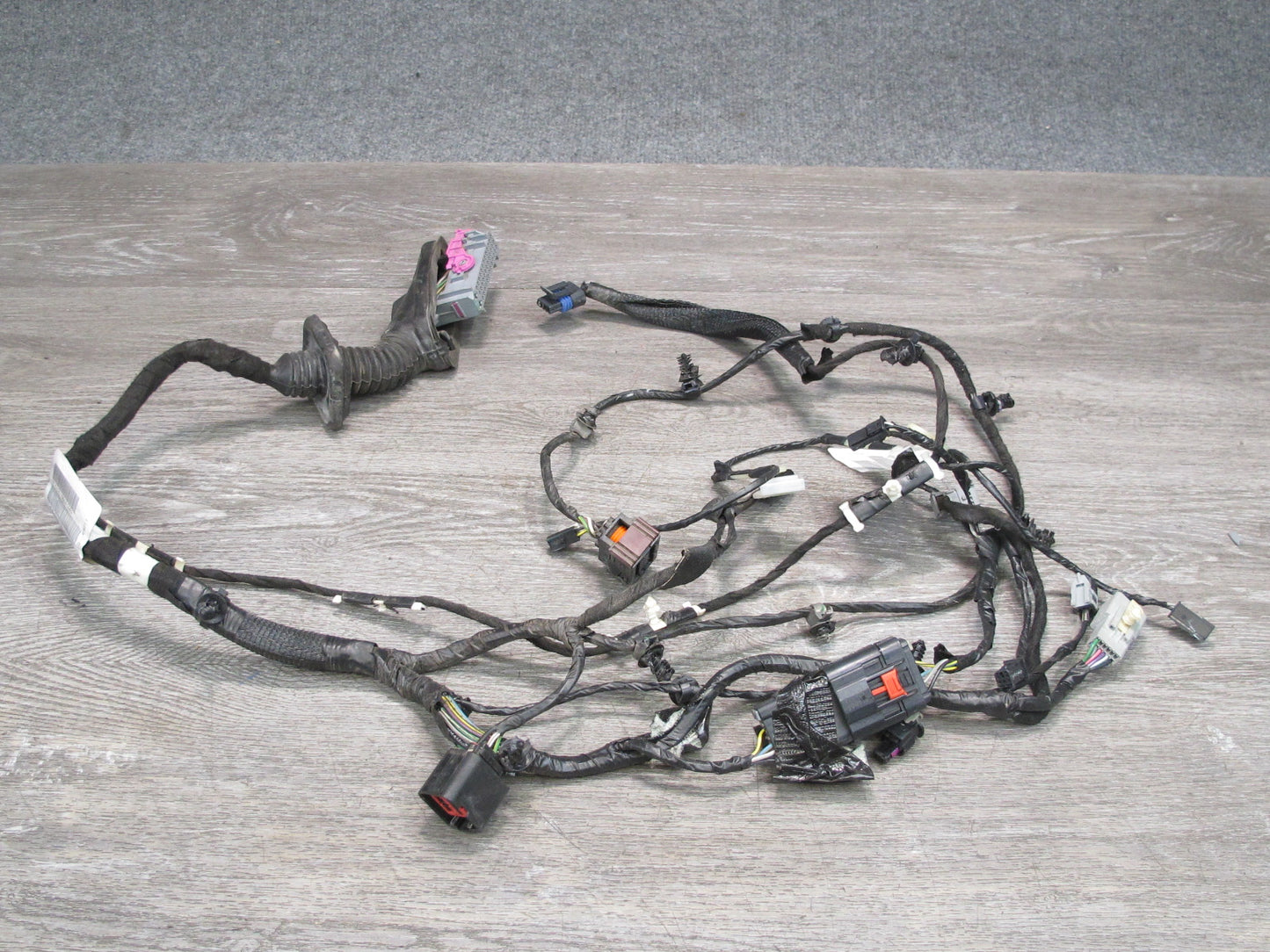 11-12 Fisker Karma Front & Rear Left & Right Door Wire Wiring Harness Set OEM