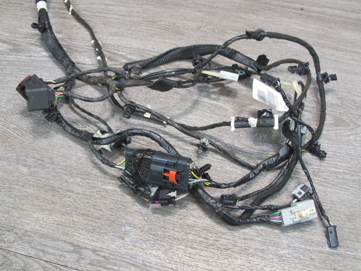 11-12 Fisker Karma Front & Rear Left & Right Door Wire Wiring Harness Set OEM