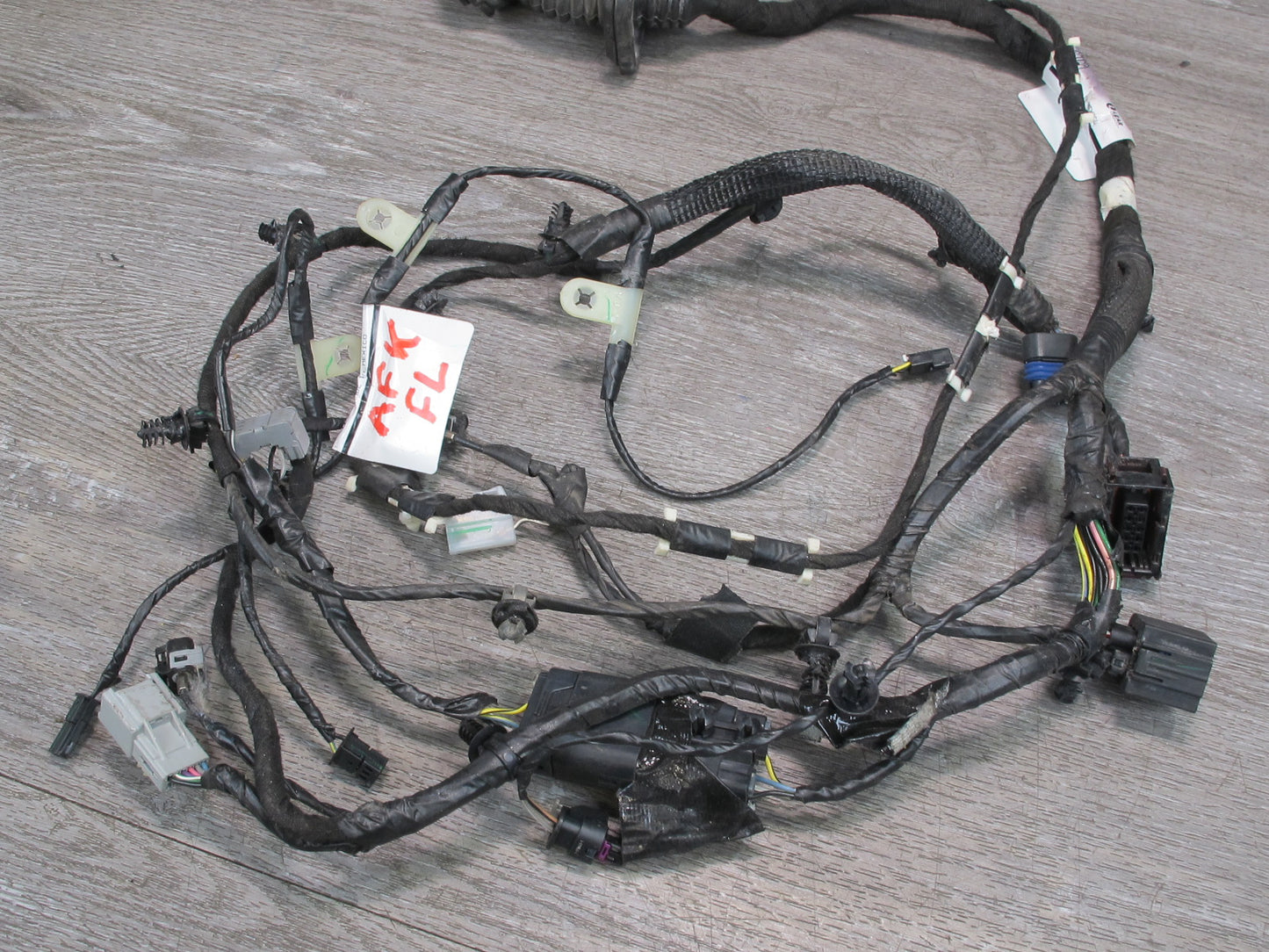 11-12 Fisker Karma Front & Rear Left & Right Door Wire Wiring Harness Set OEM