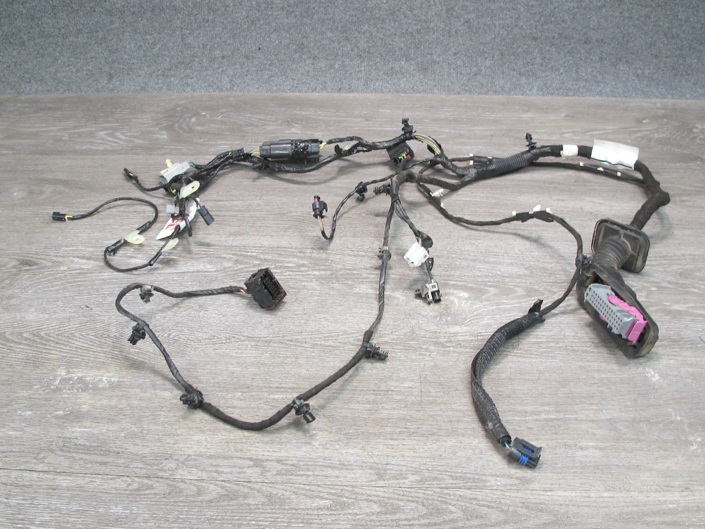 11-12 Fisker Karma Front & Rear Left & Right Door Wire Wiring Harness Set OEM