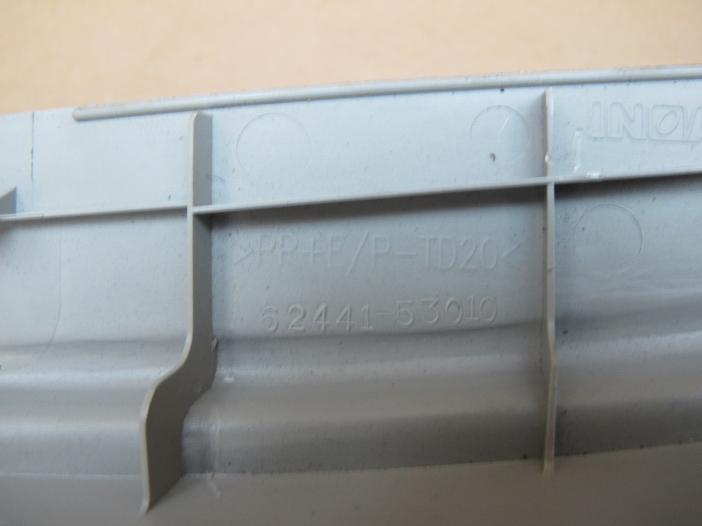 10-15 Lexus IS350 IS250 Convertible Rear Right Roof Rail Trim Panel Set OEM